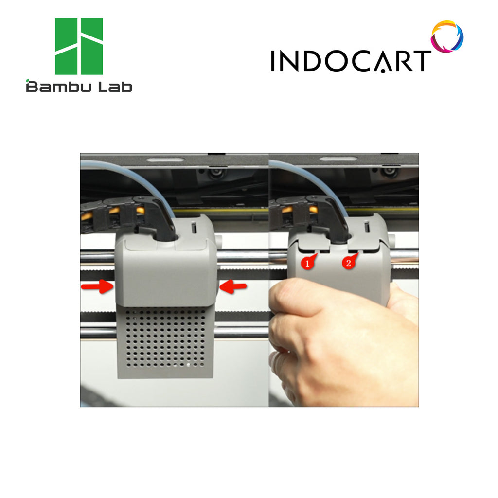 3D Printer Parts BambuLab Toolhead Rear Cover BambuLab P2S