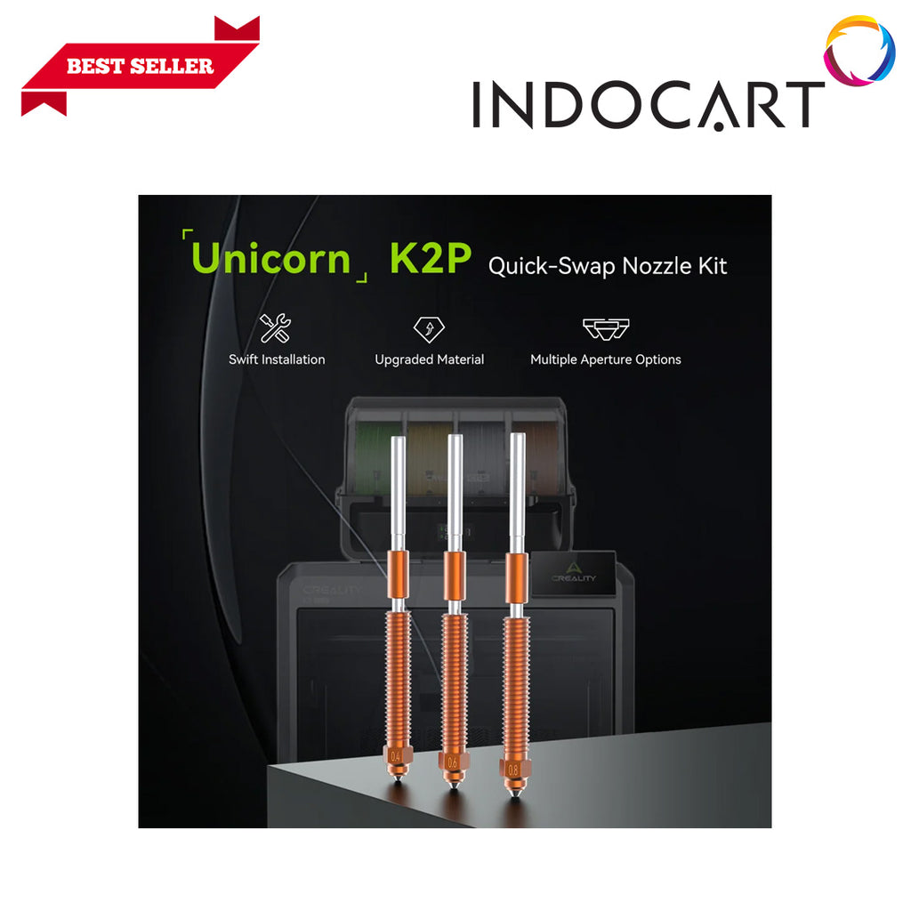 3D Printer Parts Creality OEM Unicorn Quick Swap NOZZLE Kit Creality K2 Plus/Creality Hi 4Pcs/Set