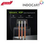 3D Printer Parts Creality OEM Unicorn Quick Swap NOZZLE Kit Creality K2 Plus/Creality Hi 4Pcs/Set