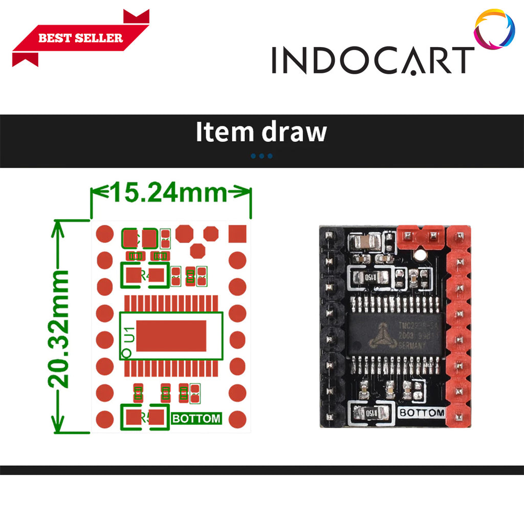 3D Printer Parts Driver-Stepper Motor 3D Printer BigTreeTech TMC2226 V1.0
