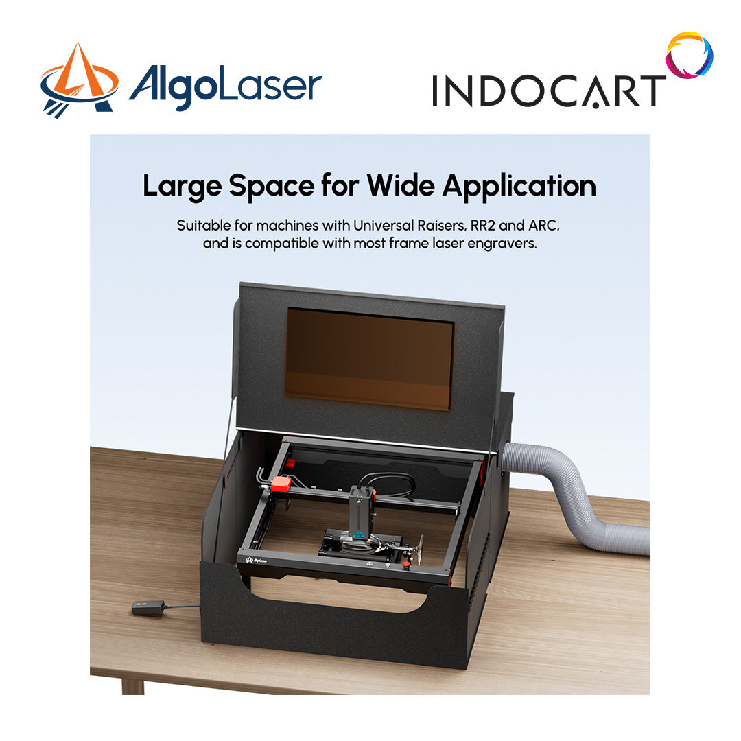 Laser Engraver/Cutter Parts AlgoLaser Smart Enclosure 1.0 Foldable and Smoke Proof