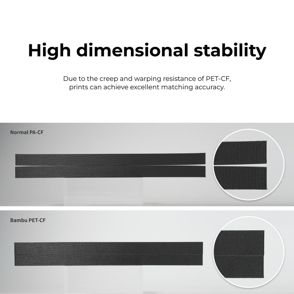 3D Printer Filament BambuLab PET CF 1.75mm 500gr-Black