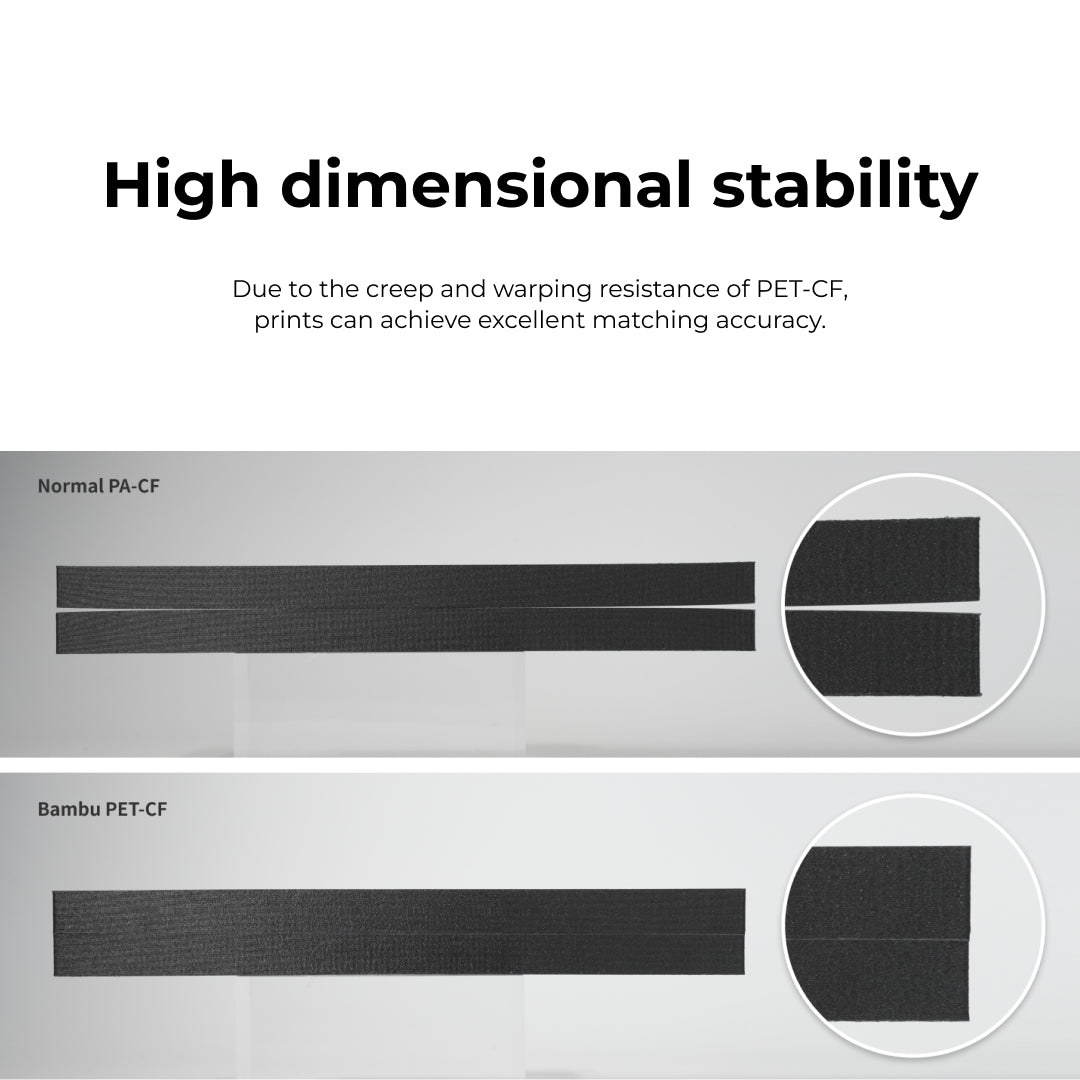3D Printer Filament BambuLab PET CF 1.75mm 500gr-Black