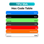 3D Printer Filament SUNLU TPU 95A Flexible Filament 1.75mm 1Kg