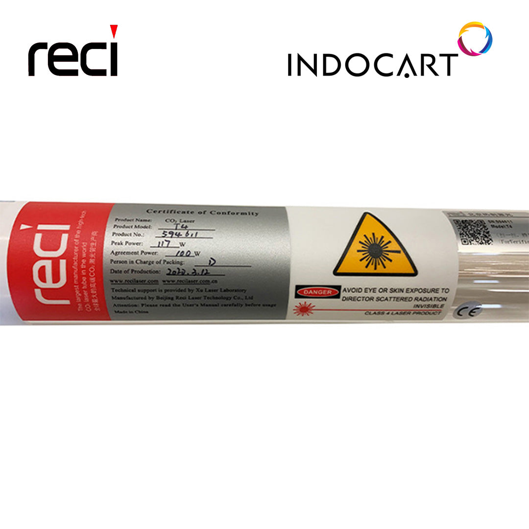 Laser Engraver Cutting Component-Tabung CO2 Laser Tube Reci T1 80W