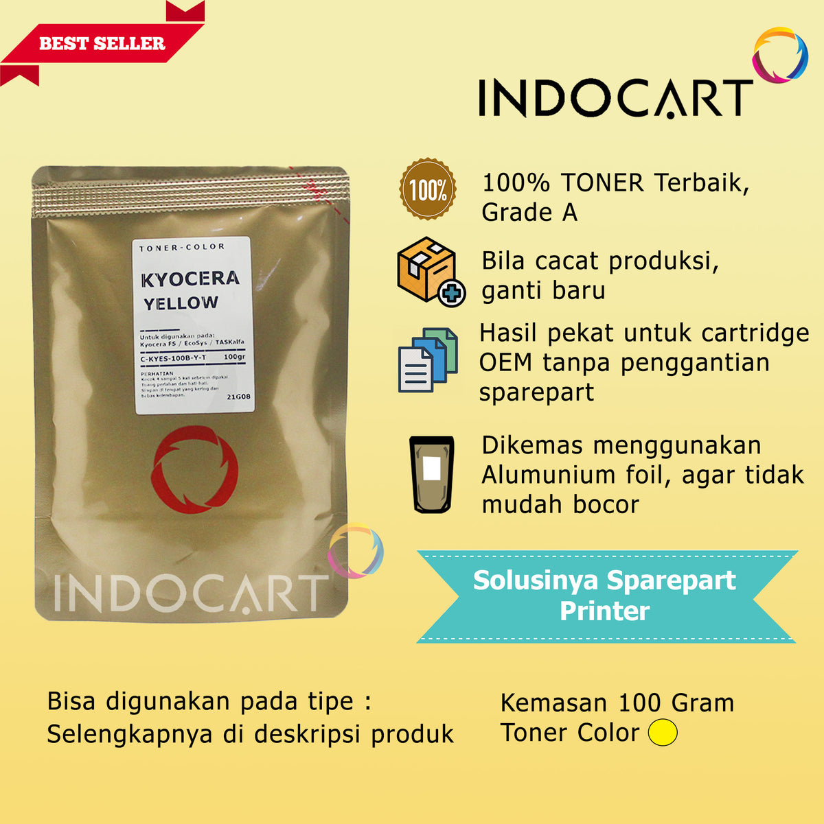 Serbuk Toner Warna Jepang-TK8339 TK-8339-TASKalfa 3252ci-100gr