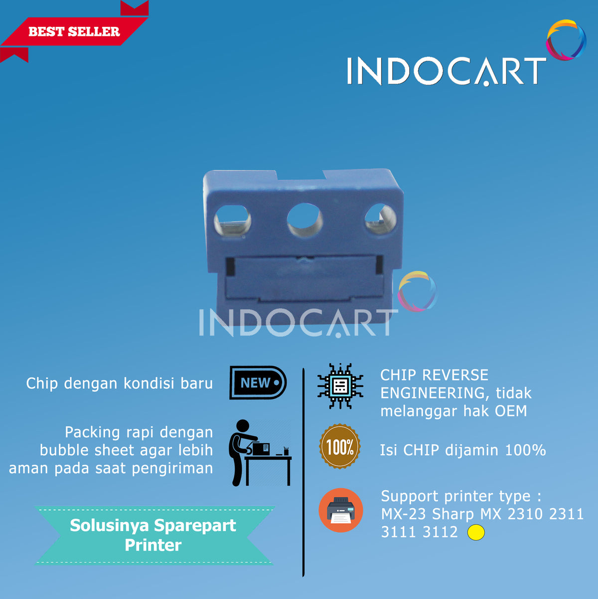Chip MX-23 BA CA MA YA-Sharp MX 2310 2311 3111 3112