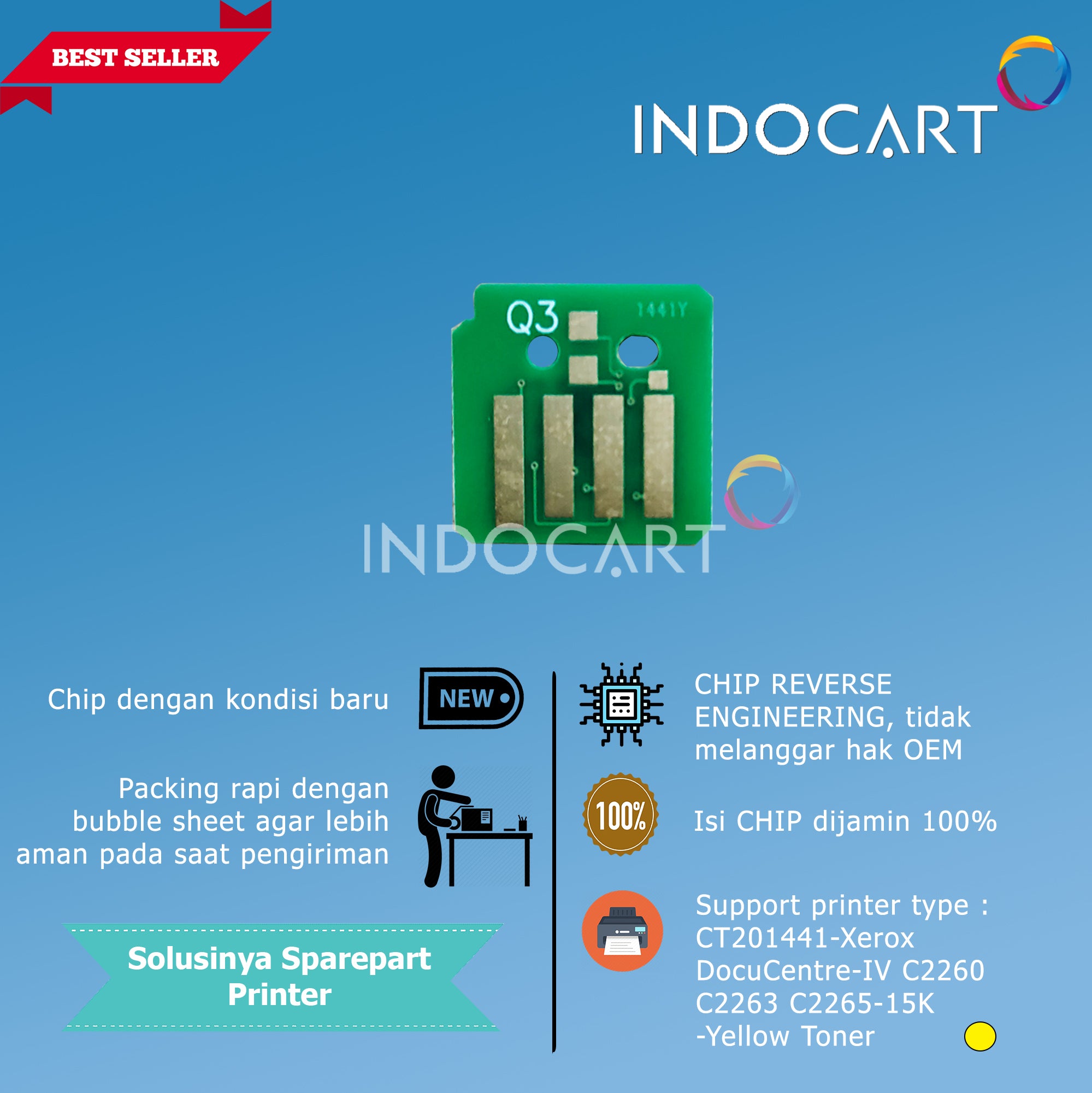 Chip CT201438 CT201439 CT201440 CT201441-Xerox DC IV C2260 C2263 C2265