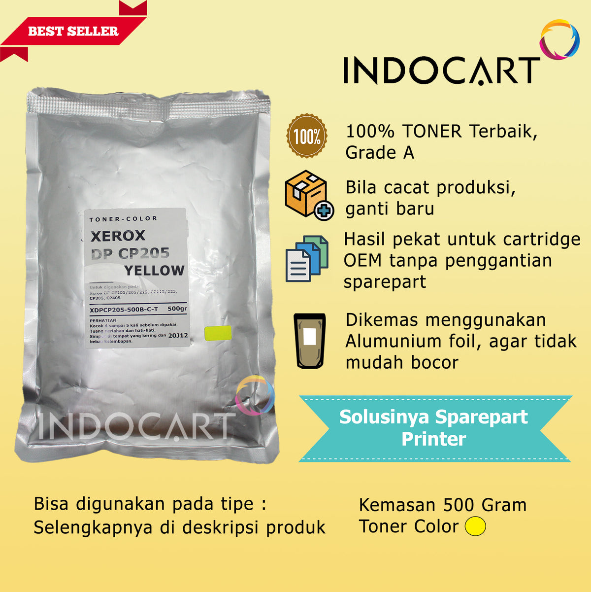 Serbuk Toner Warna Jepang-FujiFilm Apeos C325 C325df C325dw-500gr