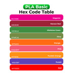 3D Printer Filament Refill BambuLab PLA Basic Easy To Print Filament 1.75mm 1Kg