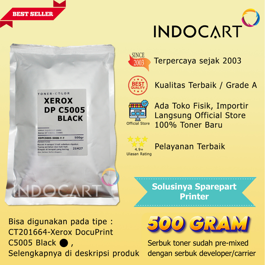 Serbuk Toner Warna Jepang-Lexmark C500 C510 C522 C540 C925 CX410-500gr