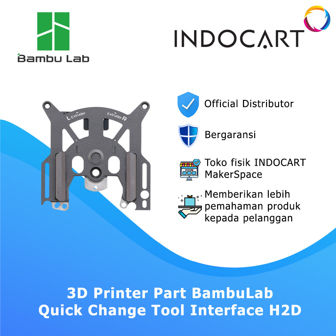 3D Printer Parts BambuLab Quick Change Tool Interface BambuLab H2D