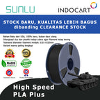 3D Printer Filament SUNLU PLA Plus High Speed 2.0 Fast Printing up to 600mm/s 1.75mm 1Kg