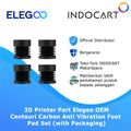 3D Printer Parts Elegoo OEM Anti Vibration Foot Pad Set with Packaging Elegoo Centauri Carbon