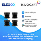 3D Printer Parts Elegoo OEM Anti Vibration Foot Pad Set with Packaging Elegoo Centauri Carbon