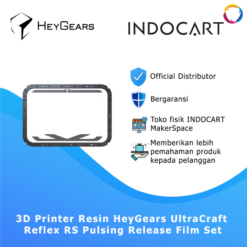 3D Printer Resin HeyGears UltraCraft Reflex RS Pulsing Release Film Set