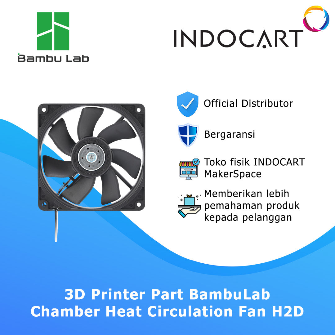 3D Printer Parts BambuLab Chamber Heat Circulation Fan BambuLab H2D