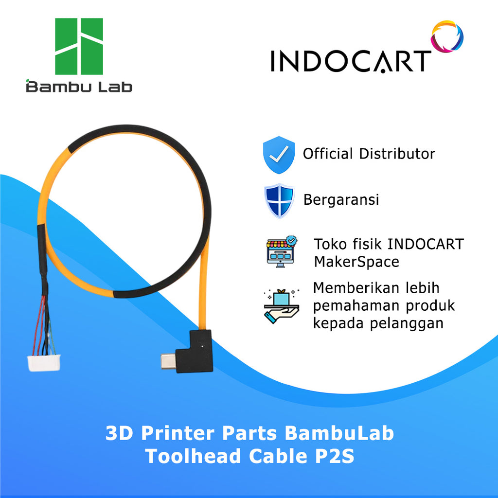3D Printer Parts BambuLab Printer Cable Pack BambuLab P2S