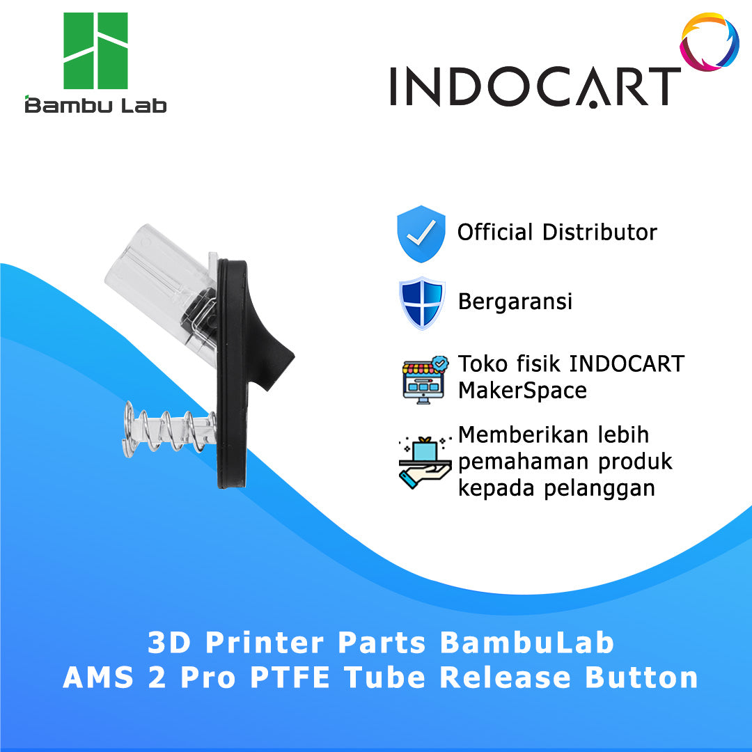 3D Printer Parts BambuLab AMS 2 Pro PTFE Tube Release Button
