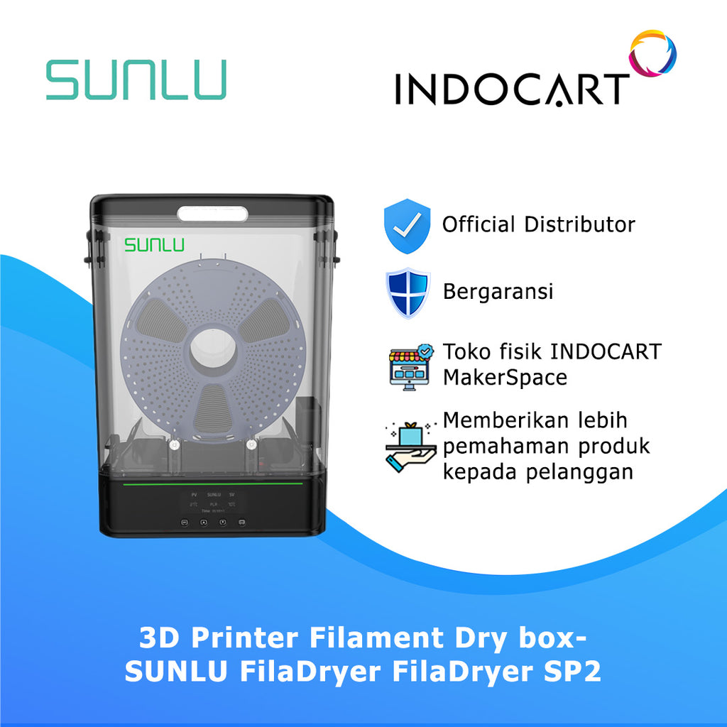 3D Printer Filament Dry Box SUNLU FilaDryer SP2 2-in-1 Filament Dryer with Storage Box