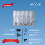Botol Bulat 70ml Semi Transparant (HDPE) Plus Tutup-Epson 001 003-10 Pcs