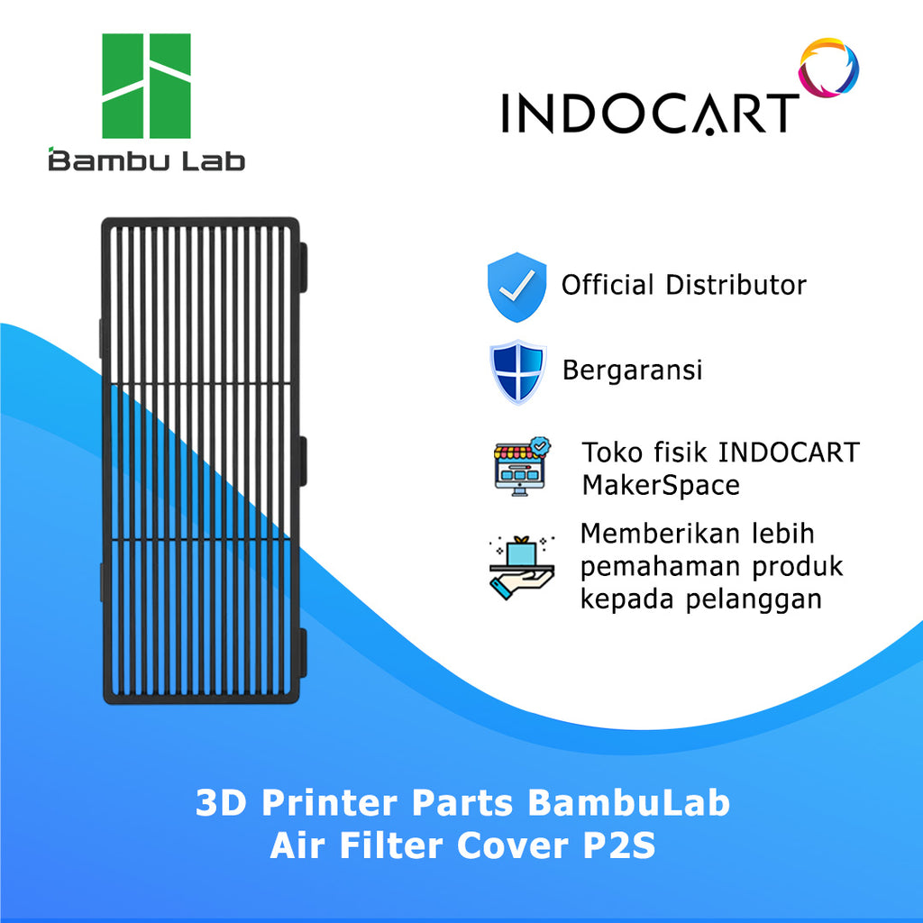 3D Printer Parts BambuLab Air Filter Cover BambuLab P2S