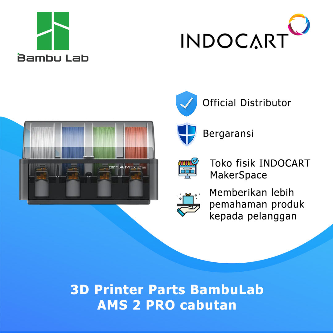 3D Printer BambuLab AMS 2 PRO EX Combo/Cabutan Unit Bambulab H2D Combo