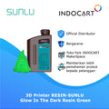 3D Printer Resin SUNLU Glow In The Dark Absorbing UV/Light Sources 1Kg