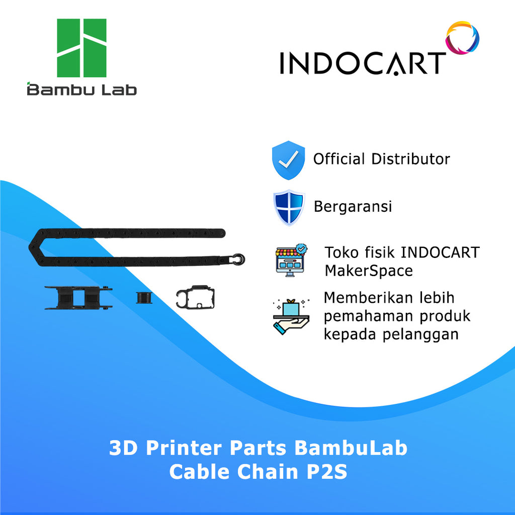 3D Printer Parts BambuLab Cable Chain BambuLab P2S