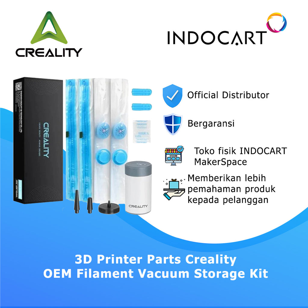 3D Printer Parts Creality OEM Filament Vacuum Storage Kit