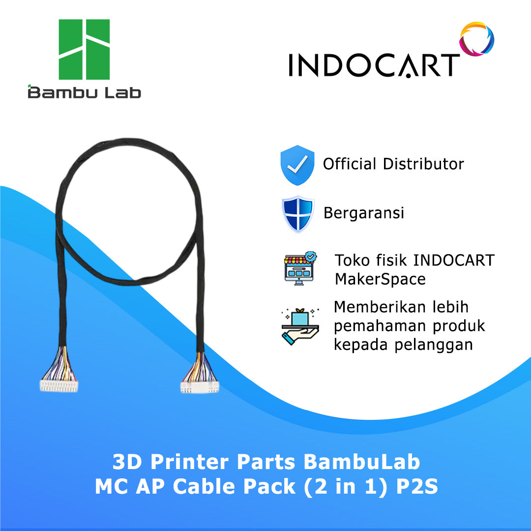 3D Printer Parts BambuLab MC AP Cable Pack 2 in 1 BambuLab P2S