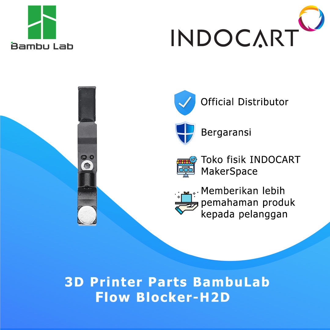 3D Printer Parts BambuLab Flow Blocker BambuLab H2D