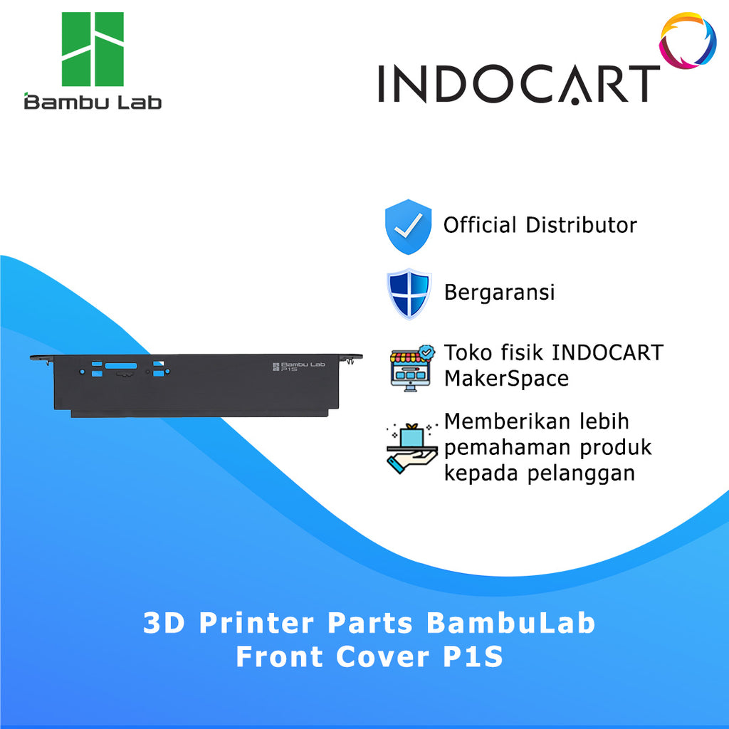 3D Printer Parts BambuLab Front Cover BambuLab P1 Series