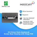 3D Printer Parts BambuLab Screen Rear Housing with Hinge BambuLab P2S