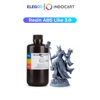 3D Printer Resin Elegoo ABS Like 3.0 Low Shrinkage Resin Colored 1Kg