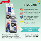 IndoCart Tinta Refill Canon GI790 GI 790 G1000 G2000-Dye-100ml
