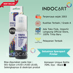 IndoCart Tinta Refill Printer Epson L4150 L4160 L6160 L6170 L6190-70ml