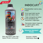 IndoCart Tinta Refill Premium Printer Epson-Sublim Sublimation Ink-1kg
