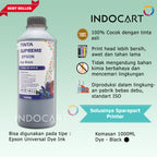 IndoCart Tinta Refill Printer Epson L1110 L3100 L3110 L3150 L5190-1kg