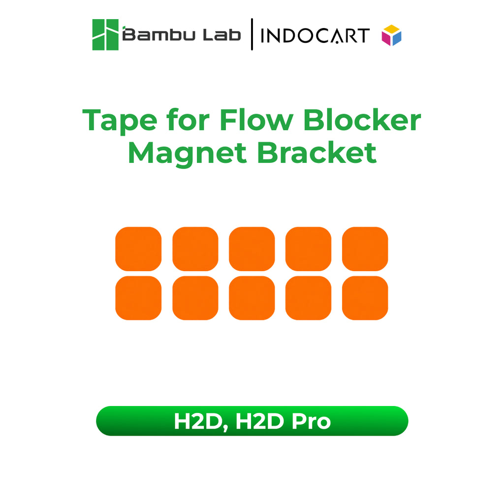 3D Printer Parts BambuLab Tape for Flow Blocker Magnet Bracket H2D H2D Pro