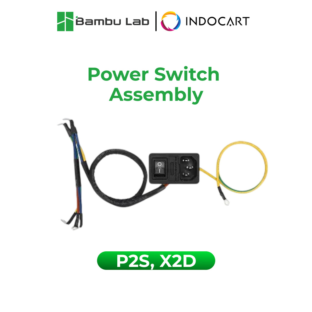 3D Printer Parts BambuLab Power Switch Assembly BambuLab X2D/P2S