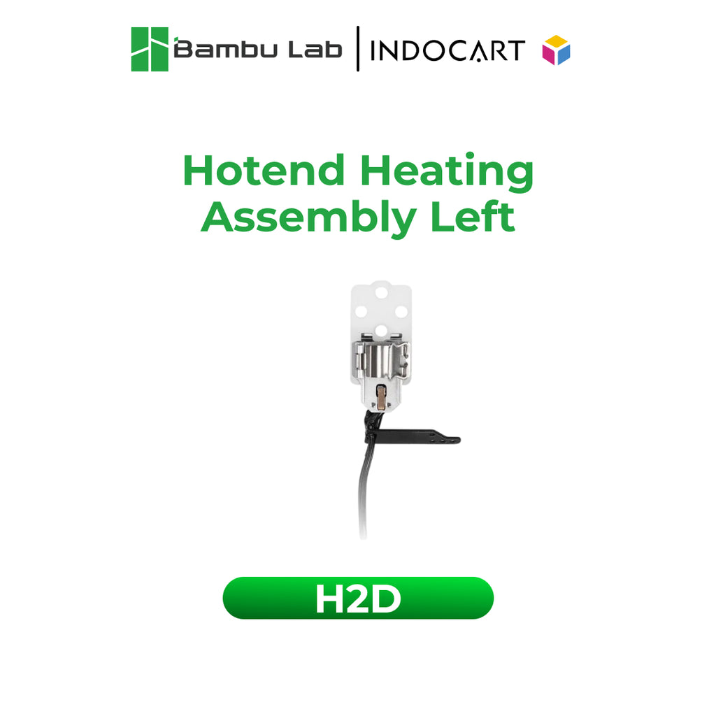 3D Printer Parts BambuLab Hotend Heating Assembly Left H2D H2D Pro H2C