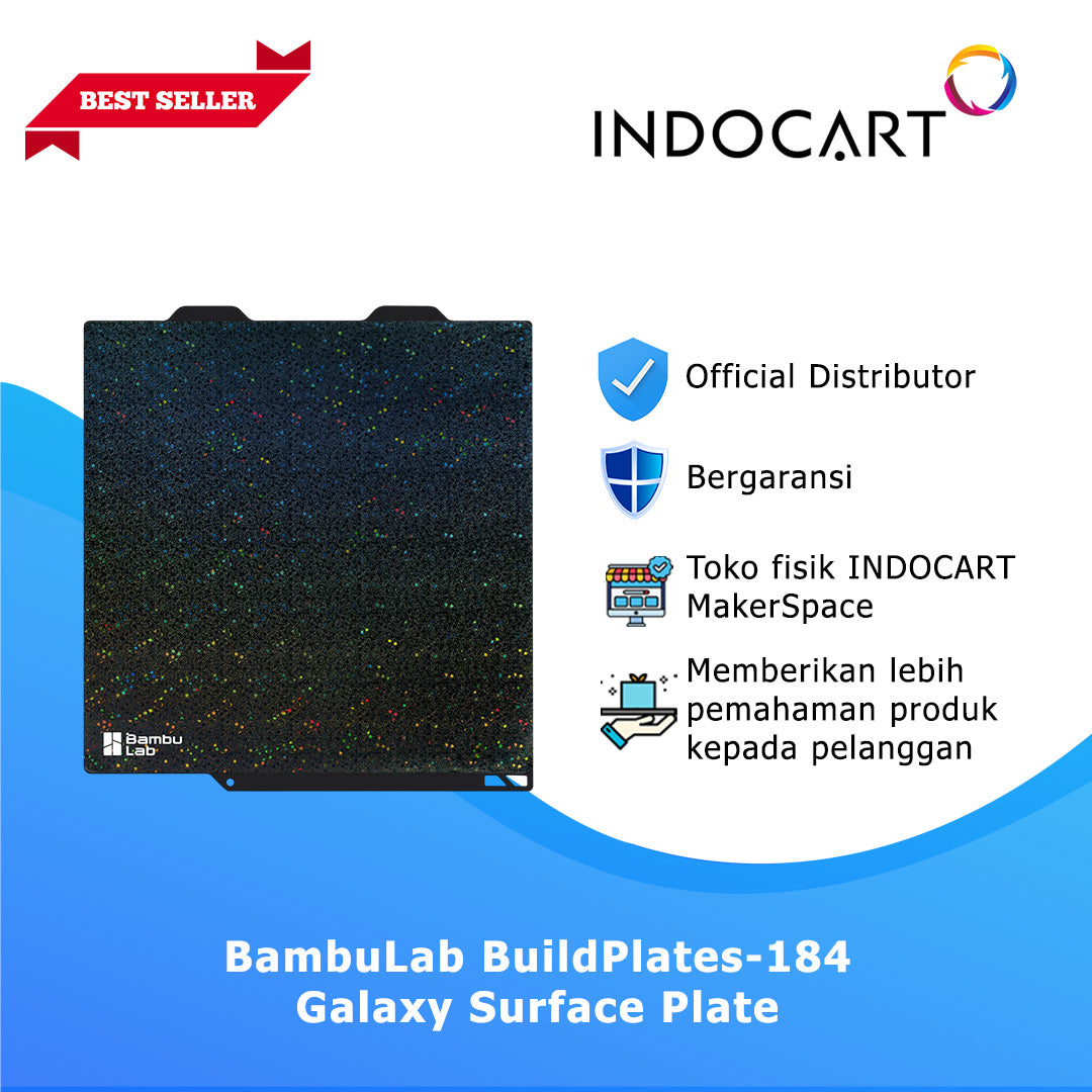 3D Printer Parts BambuLab BuildPlates Sheet 184x184mm with 3D Effect Sheet BambuLab A1 Mini