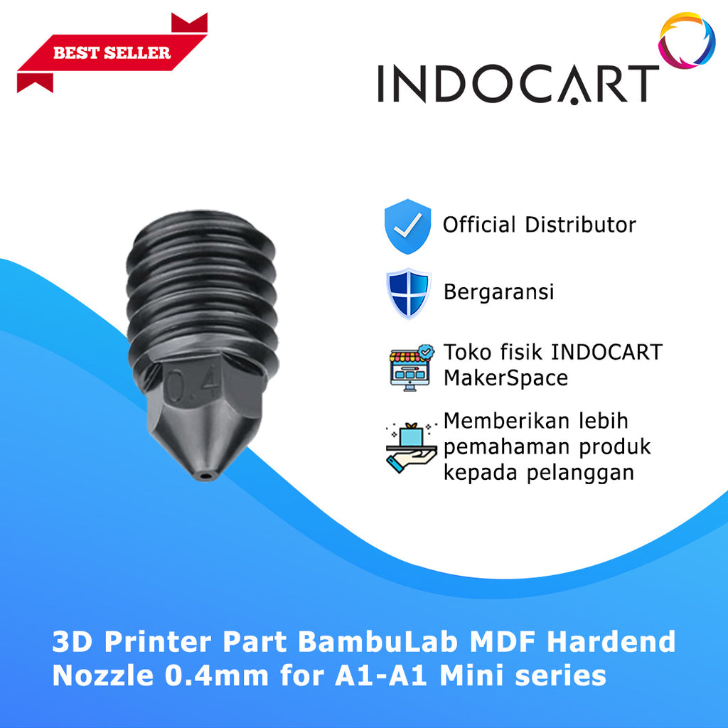 3D Printer Parts BambuLab MDF Hardened Nozzle M1-M2 Pro Series BambuLab A1 Series