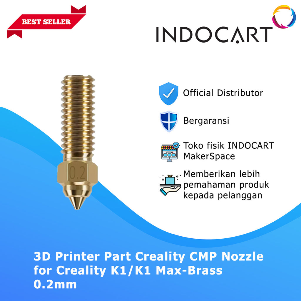 3D Printer Parts Creality Compatible Brass Nozzle Creality K1/K1 Max