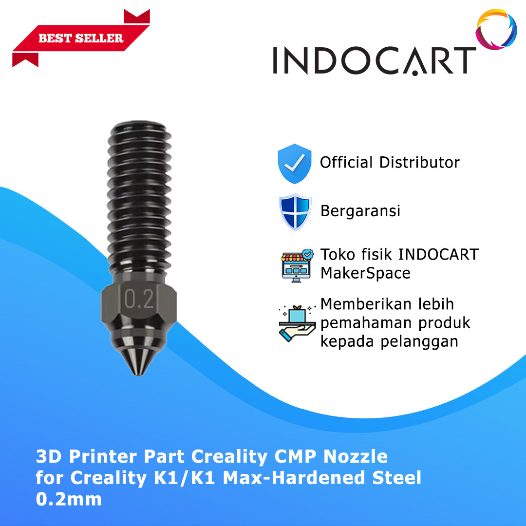 3D Printer Parts Creality Compatible Hardened Steel Nozzle Creality K1/K1 Max