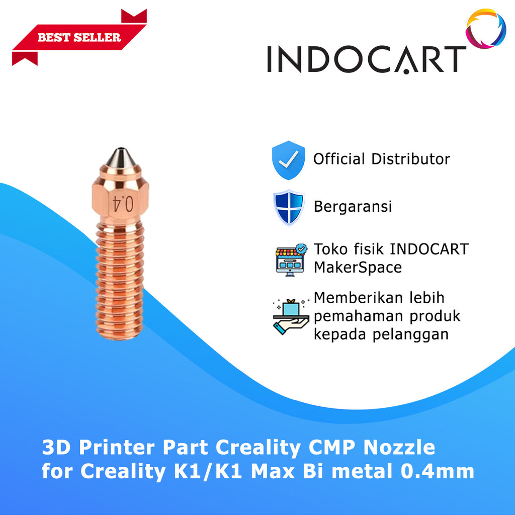3D Printer Parts Creality Compatible Bi Metal Nozzle Creality K1/K1 Max