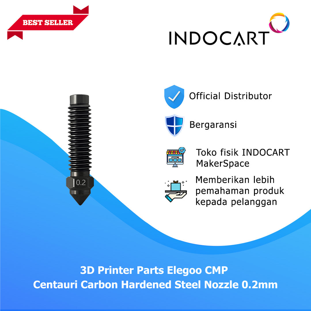 3D Printer Parts Elegoo CMP Hardened Steel Nozzle Elegoo Centauri Carbon