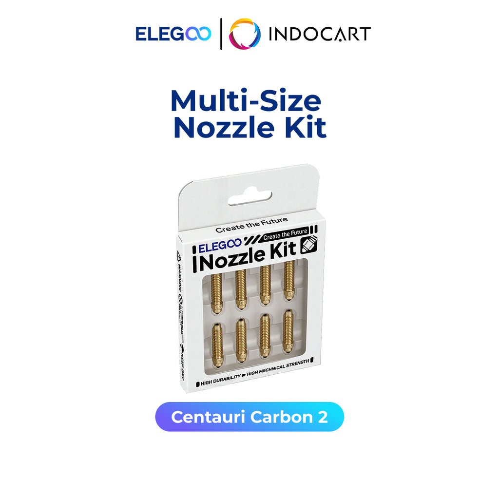 3D Printer Parts Elegoo OEM Multi Size Nozzle Kit Elegoo Centauri Carbon 2