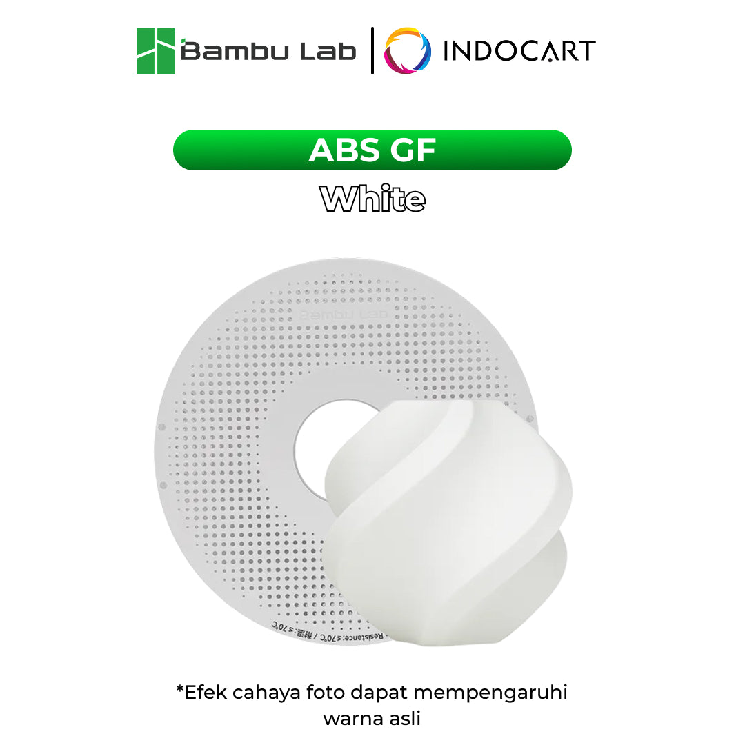 3D Printer FILAMENT BambuLab ABS GF Glass Fiber Reinforced ABS 1.75mm 1Kg